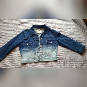 Levi's Denim Jacket Cropped Obre bleached Women's Medium